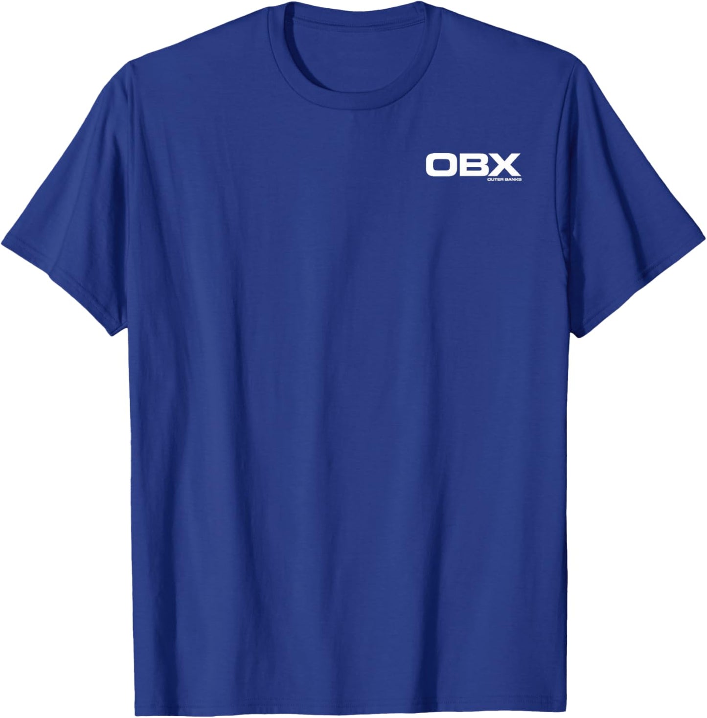 Outer Banks John B Distressed Front Back Poster T-Shirt - T-Shirt | Royal