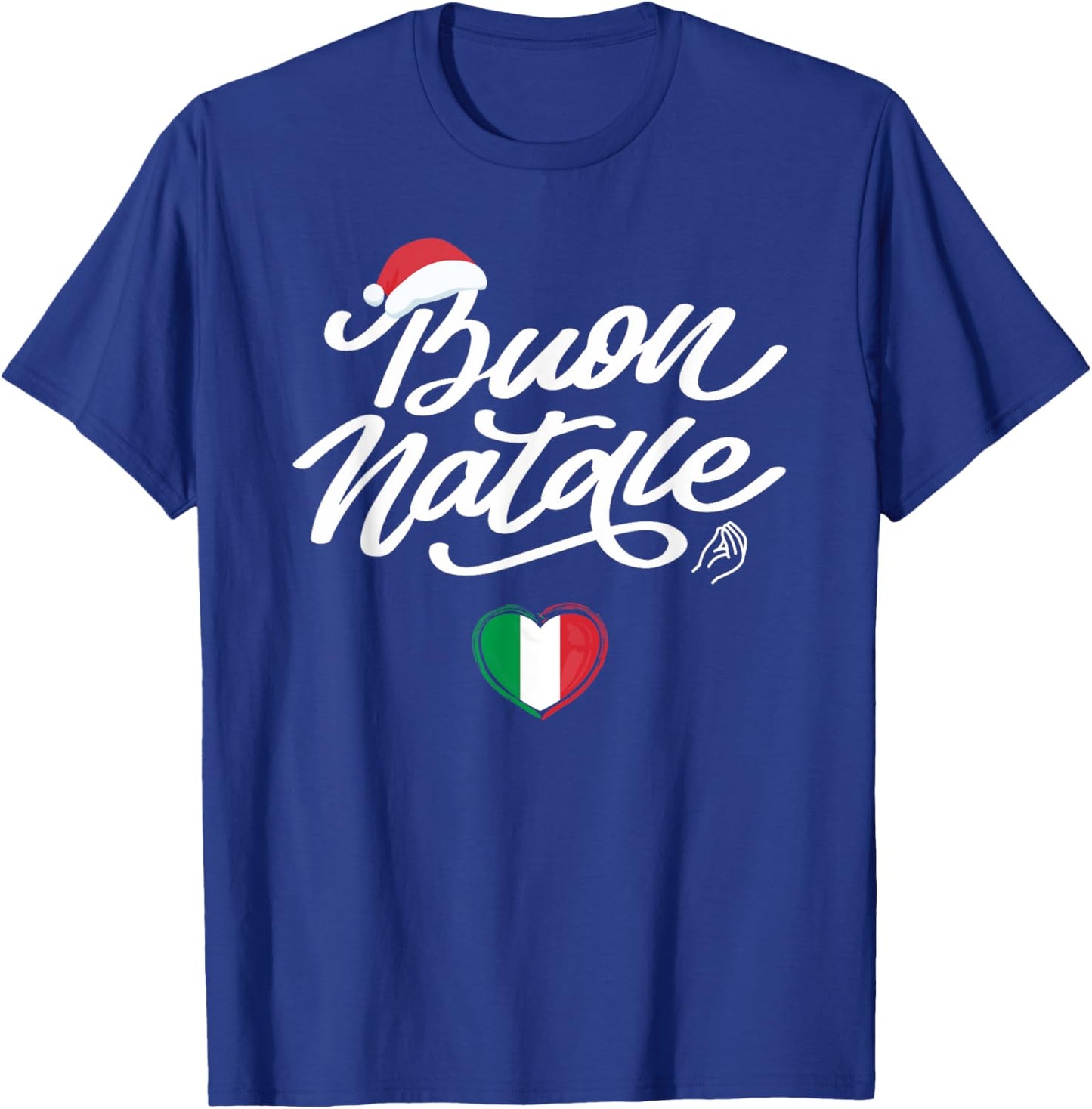Buon Natale Italian Family Christmas, Italy Pride Holiday T-Shirt - T-Shirt | Royal