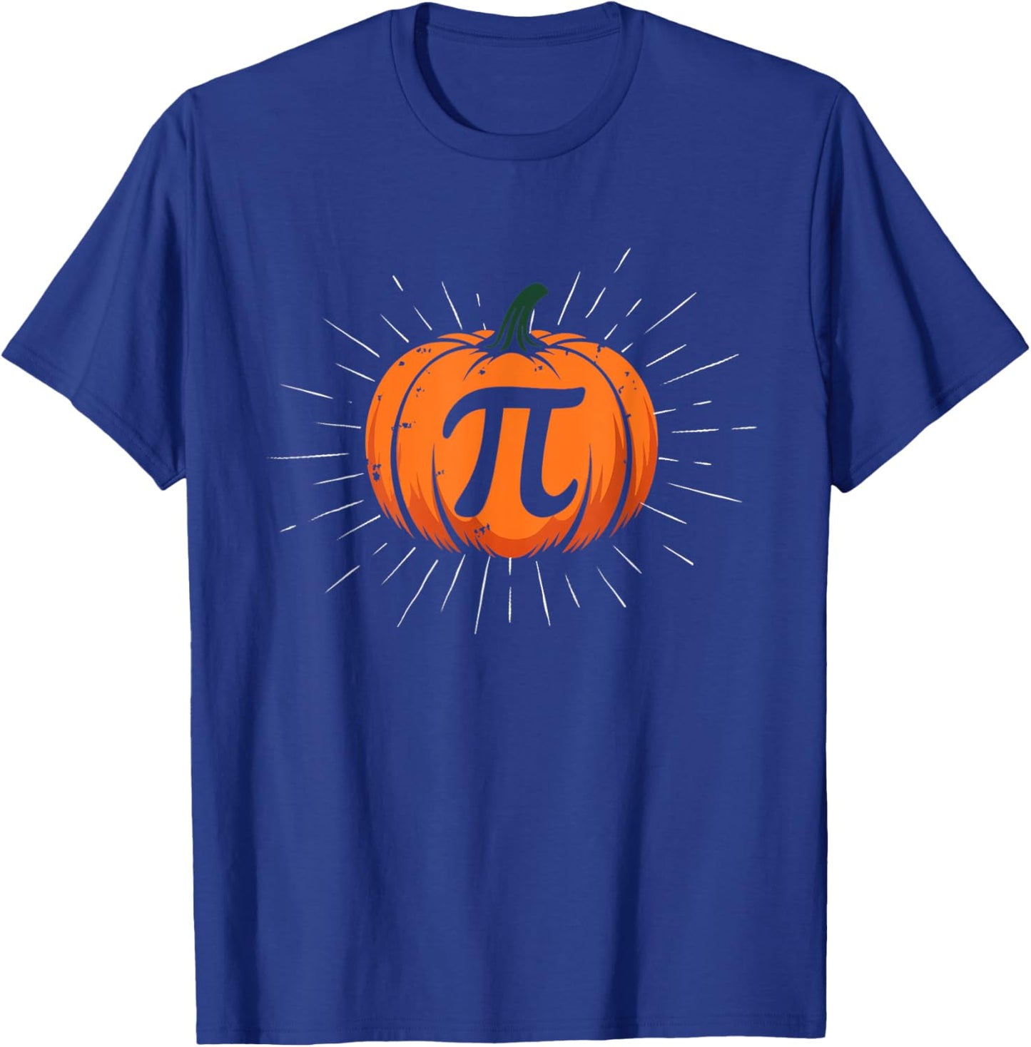 Pumpkin Pie Math Funny Halloween Thanksgiving Pi Day Kids T-Shirt - T-Shirt | Royal