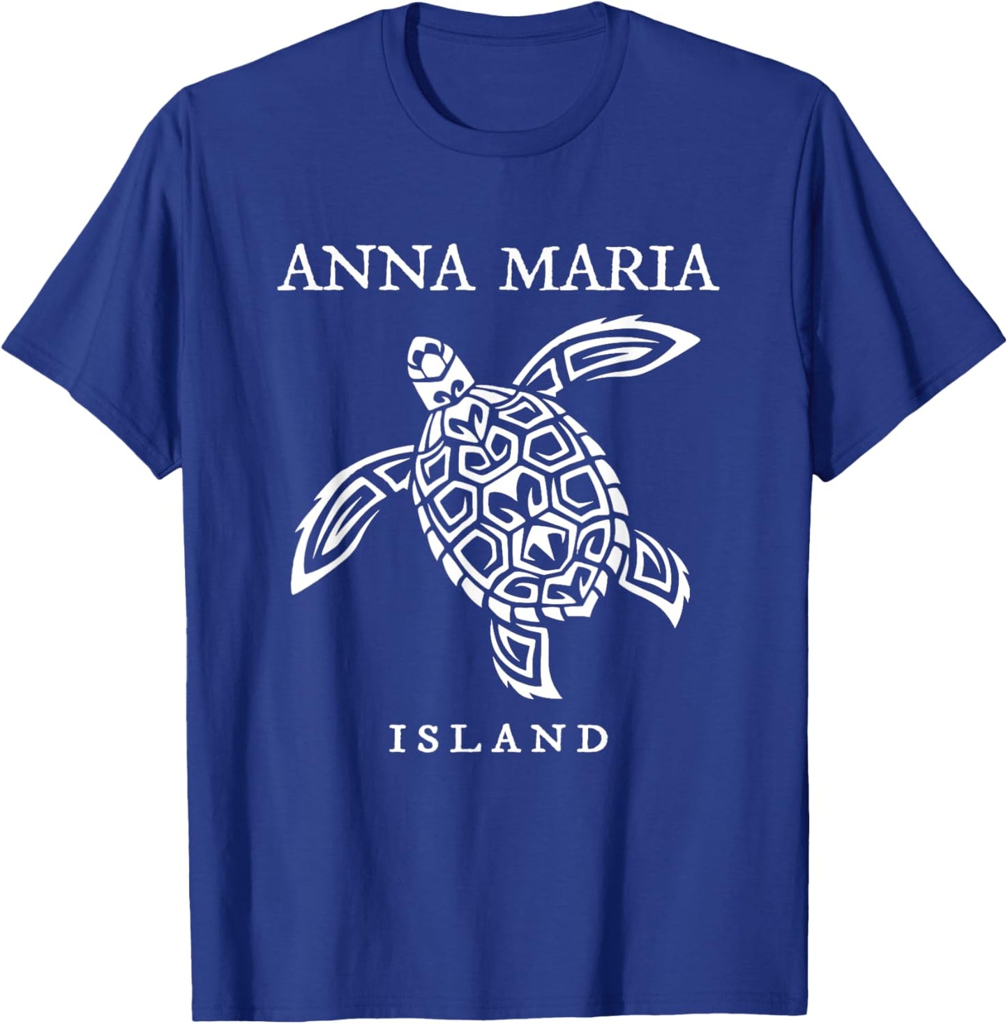 Anna Maria Island Florida Sea Turtle Vacation Souvenir T-Shirt - T-Shirt | Royal