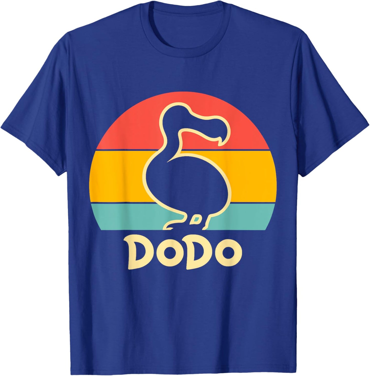 Retro Dodo Bird Animal T-Shirt - T-Shirt | Royal