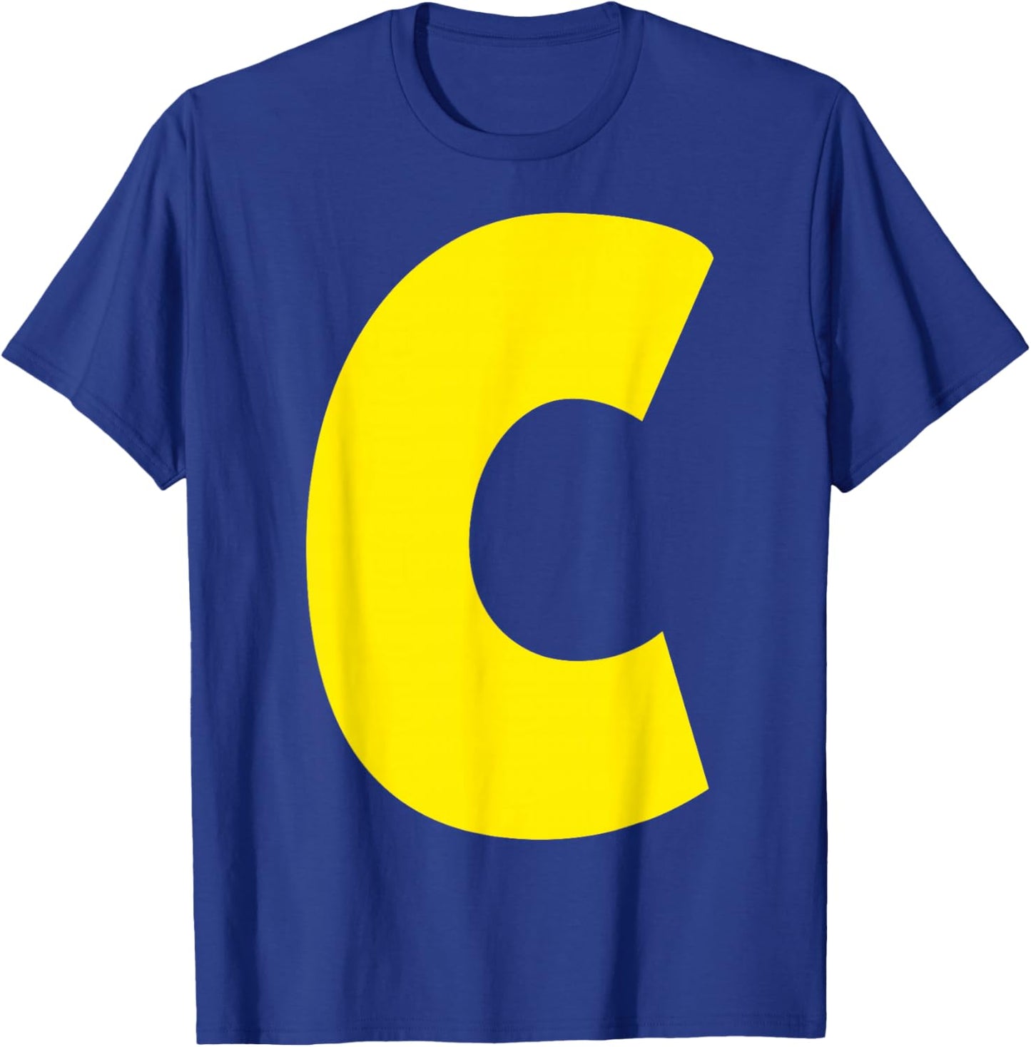 "C" Letter Chipmunk Group Matching Funny Halloween Letter C T-Shirt - T-Shirt | Royal