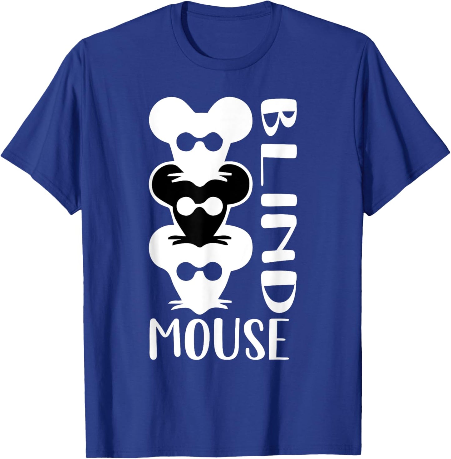 Three Blind Mice Costume Funny Apparel T-Shirt - T-Shirt | Royal