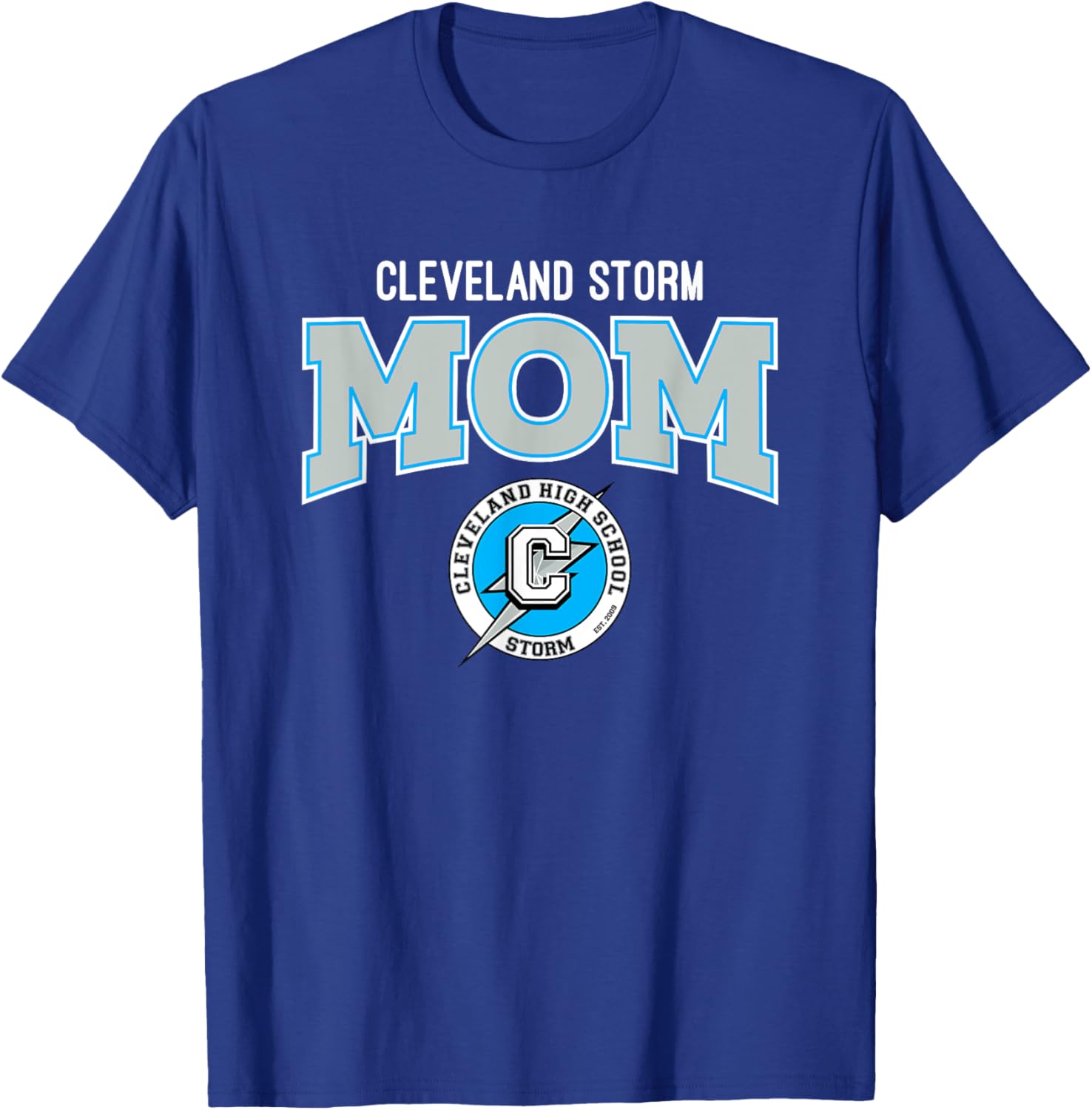 Cleveland Storm Logo Mom HS T-Shirt - T-Shirt | Royal