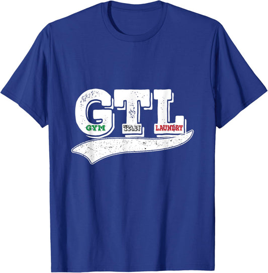 Gym Tan Laundry GTL New Jersey Garden NJ Shore Italian Flag T-Shirt - T-Shirt | Royal
