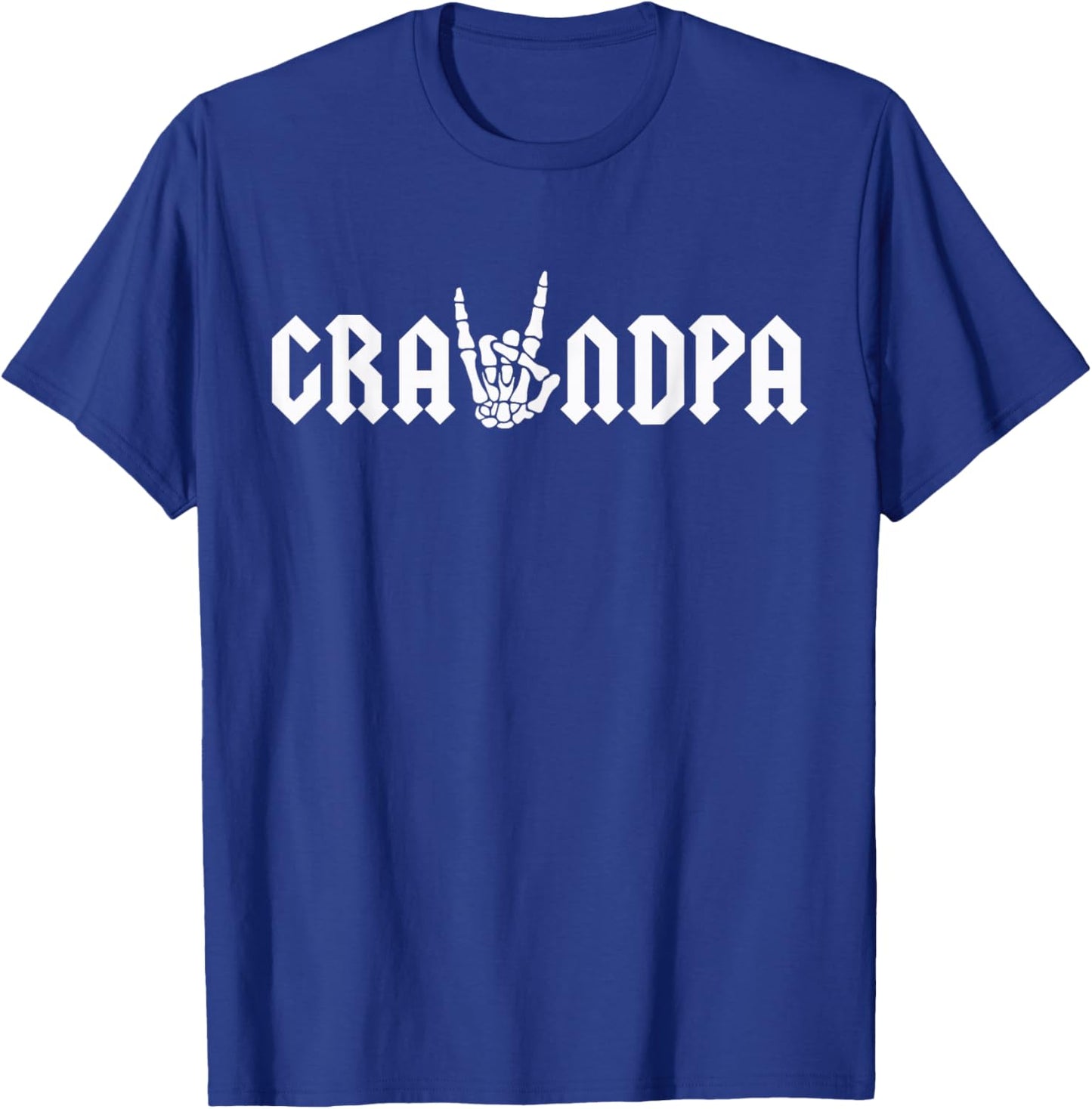 Grandpa Of The Bad Two the Bone Birthday 2 Years Old T-Shirt - T-Shirt | Royal