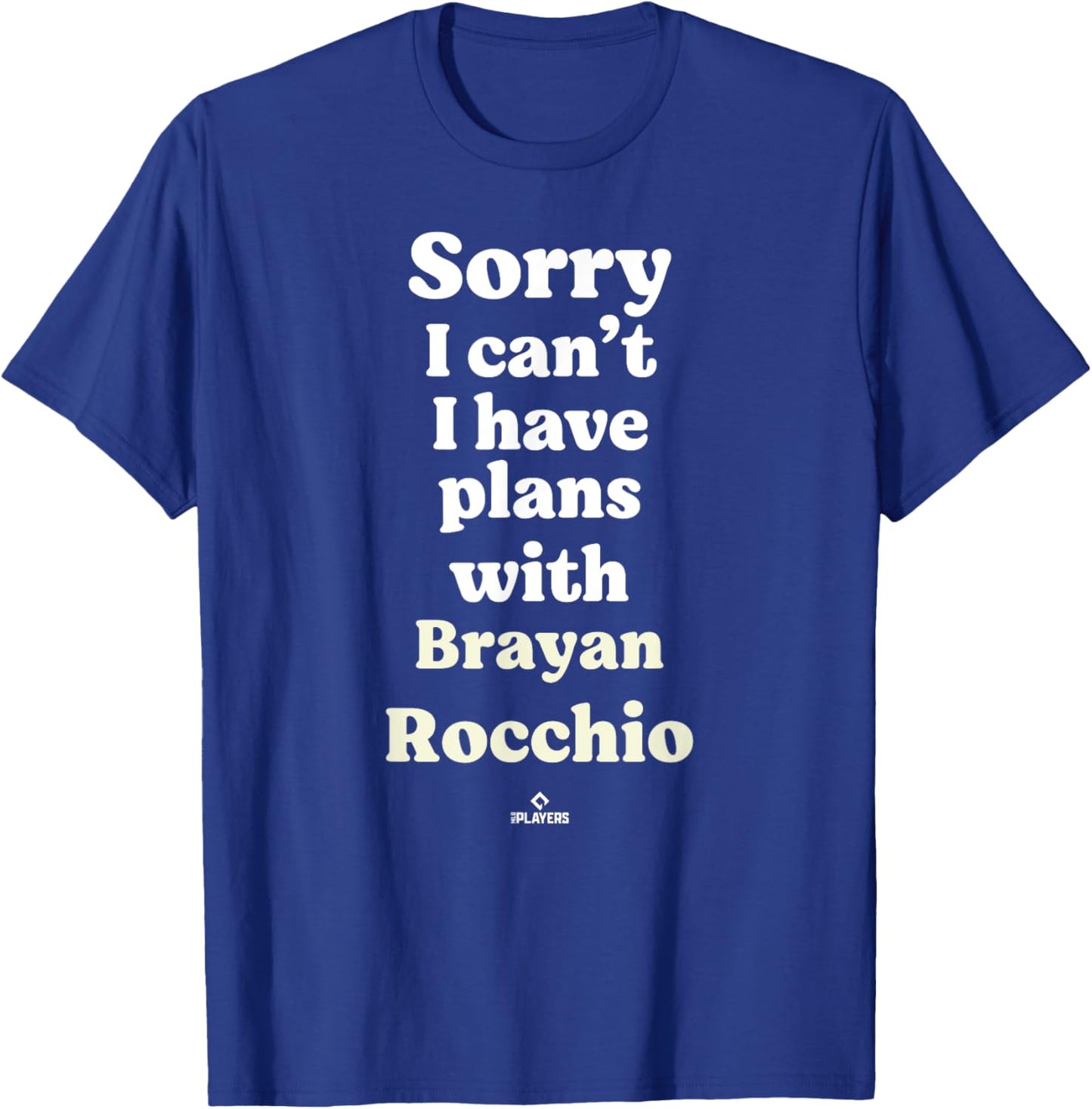 Brayan Rocchio Prospect Baseball Fan Gear T-Shirt - T-Shirt | Royal