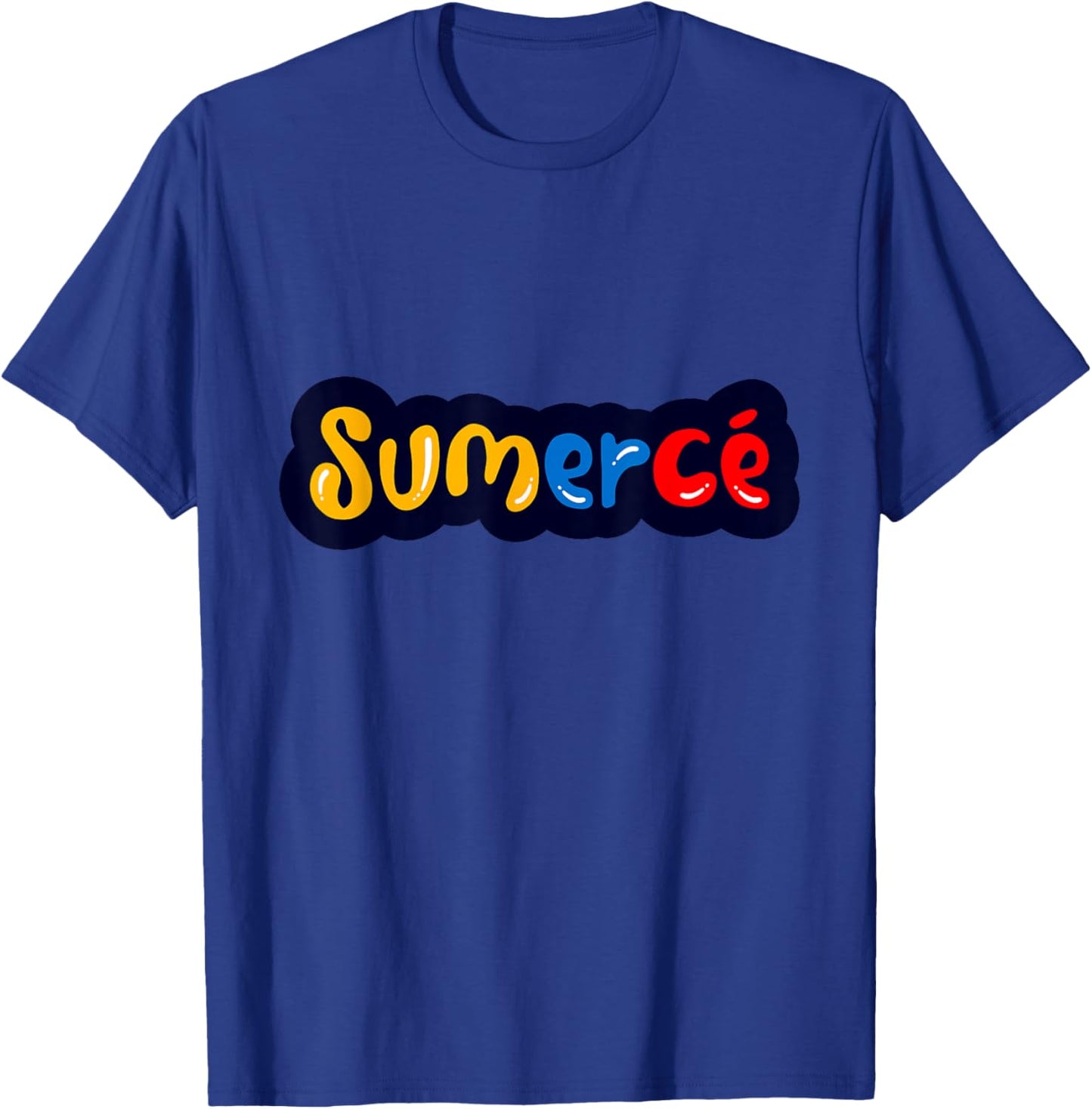 Sumercé Colombia Graphic Apparel T-Shirt - T-Shirt | Royal