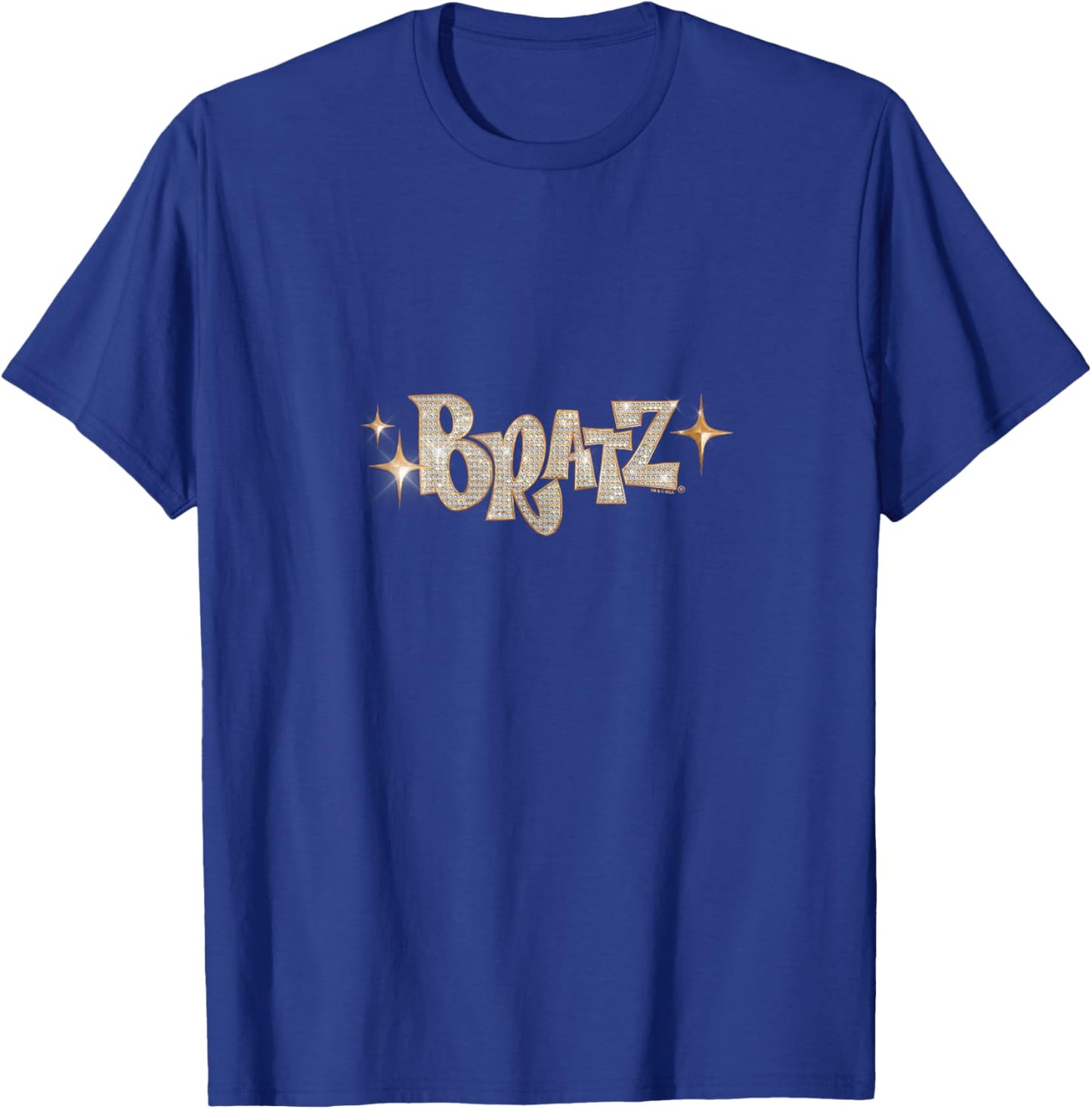 Bratz Classic Logo Bling Vintage T-Shirt - T-Shirt | Royal