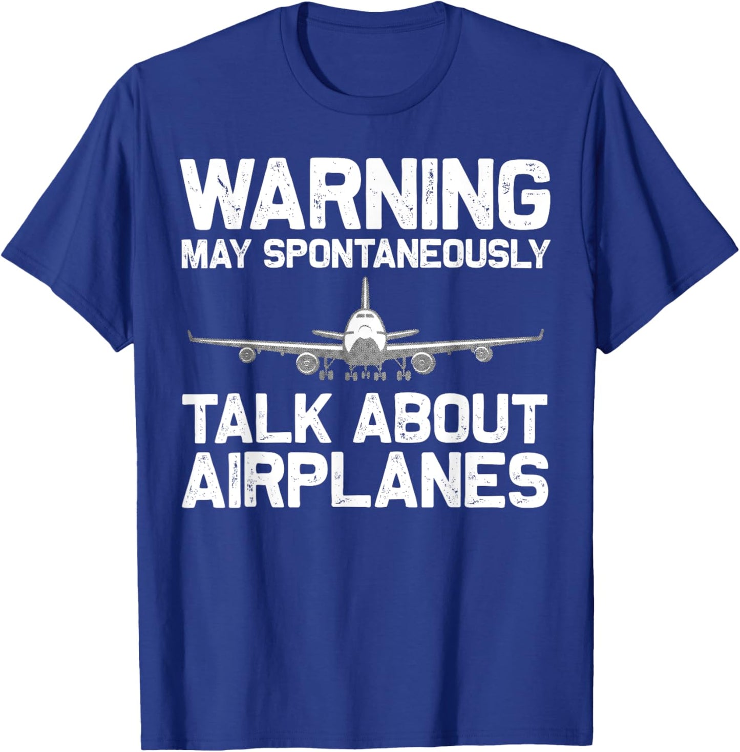Funny Airplane Novelty Women Plane Aviation Pilot T-Shirt - T-Shirt | Royal