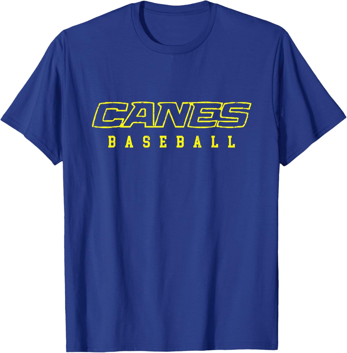 AS Canes Baseball Sports T-Shirt - T-Shirt | Royal