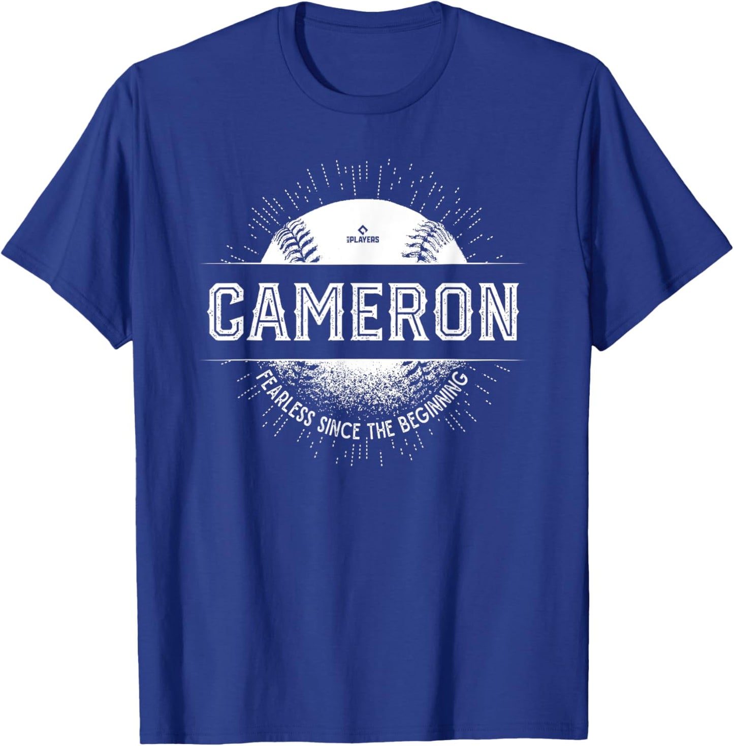 Fearless Noah Cameron Prospect Baseball Fan Gear T-Shirt - T-Shirt | Royal
