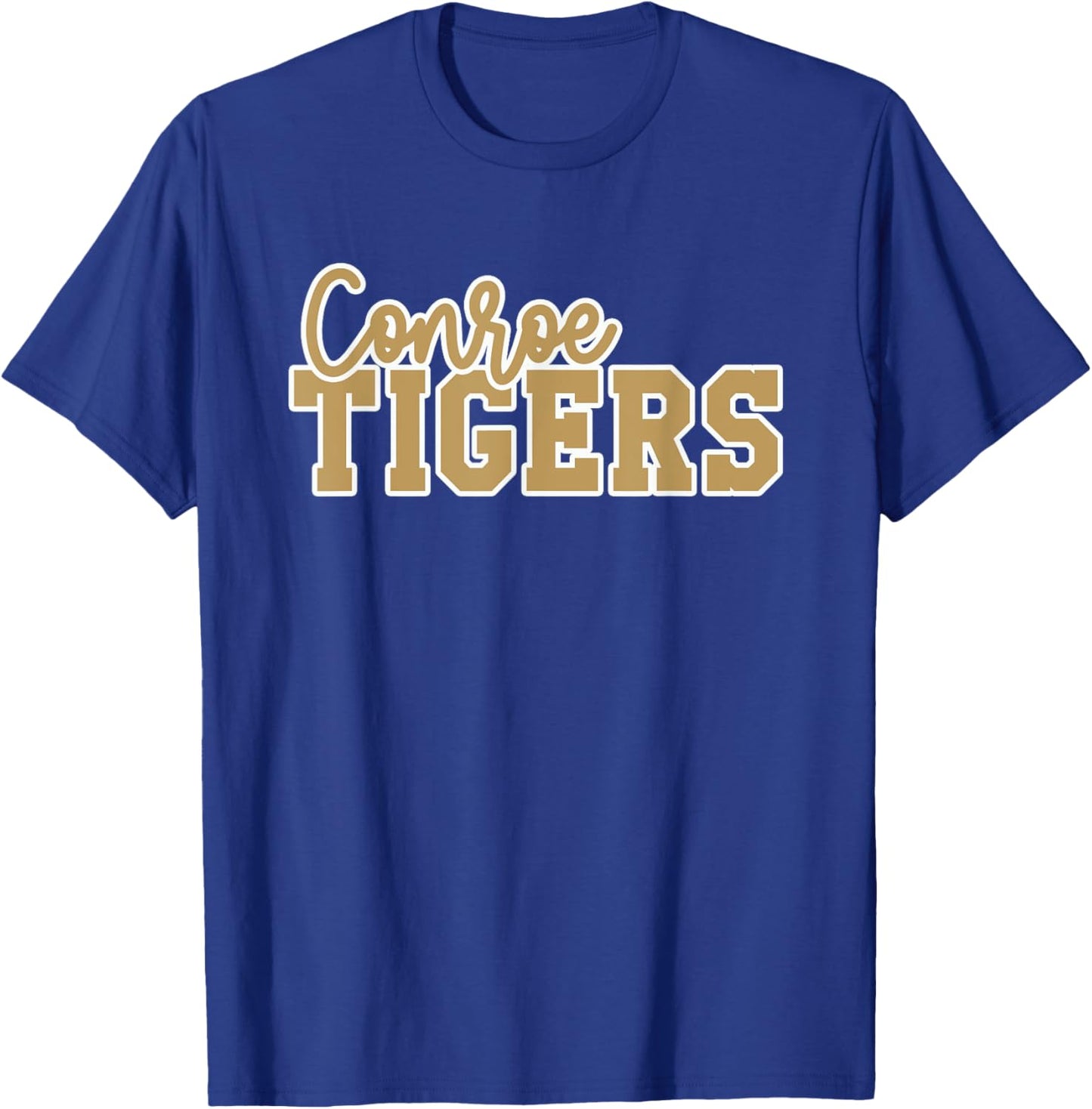 Conroe High School Tigers T-Shirt - T-Shirt | Royal
