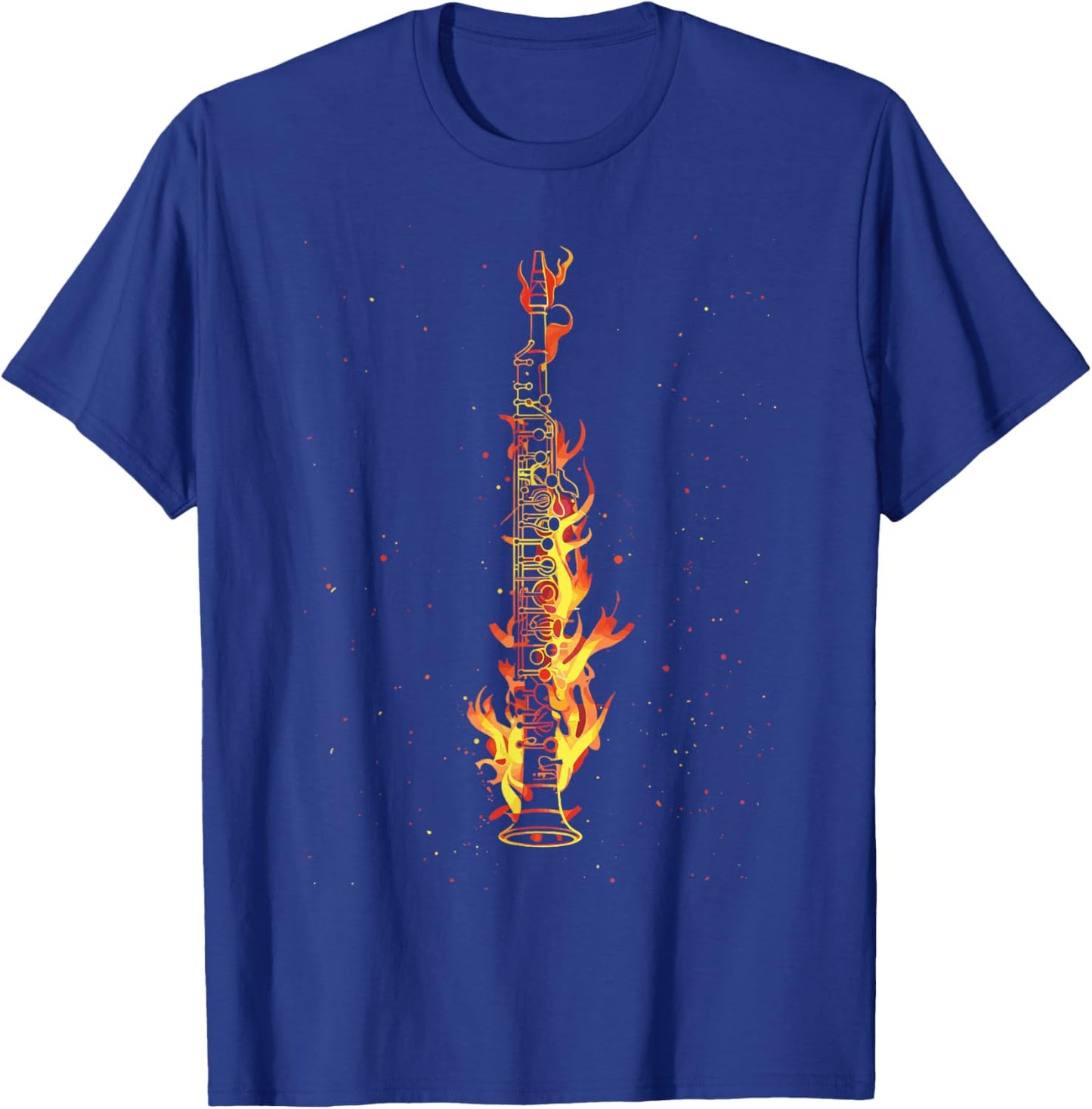 Clarinet Music Clarnetist Band T-Shirt - T-Shirt | Royal