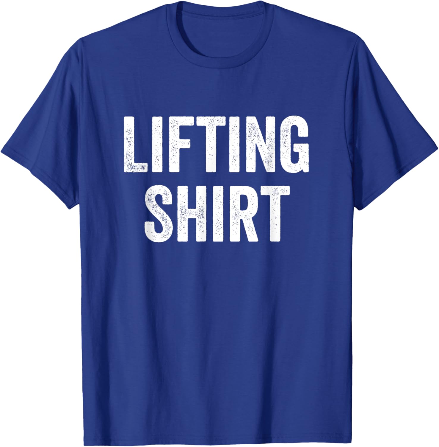 Gym Fitness Bodybuilding Lifting T-Shirt - T-Shirt | Royal