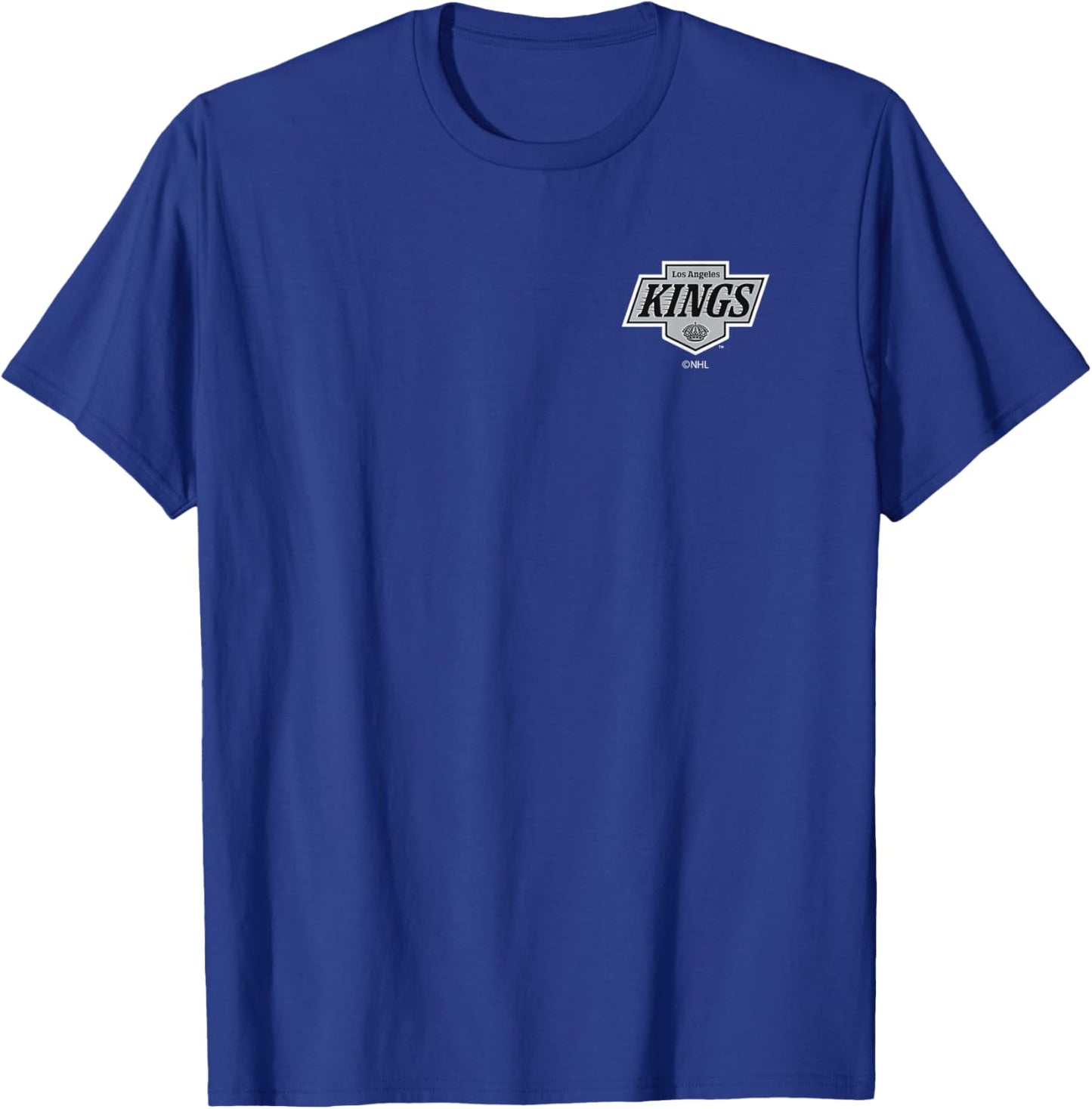 Los Angeles Kings Support Dark Heather Officially Licensed T-Shirt - T-Shirt | Royal