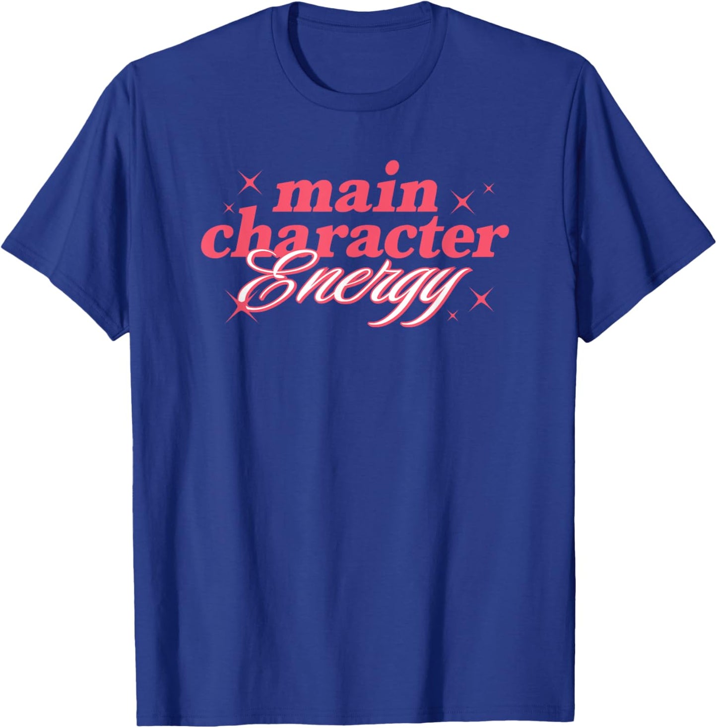 Main Character Energy Classic Halloween Graphic T-Shirt - T-Shirt | Royal
