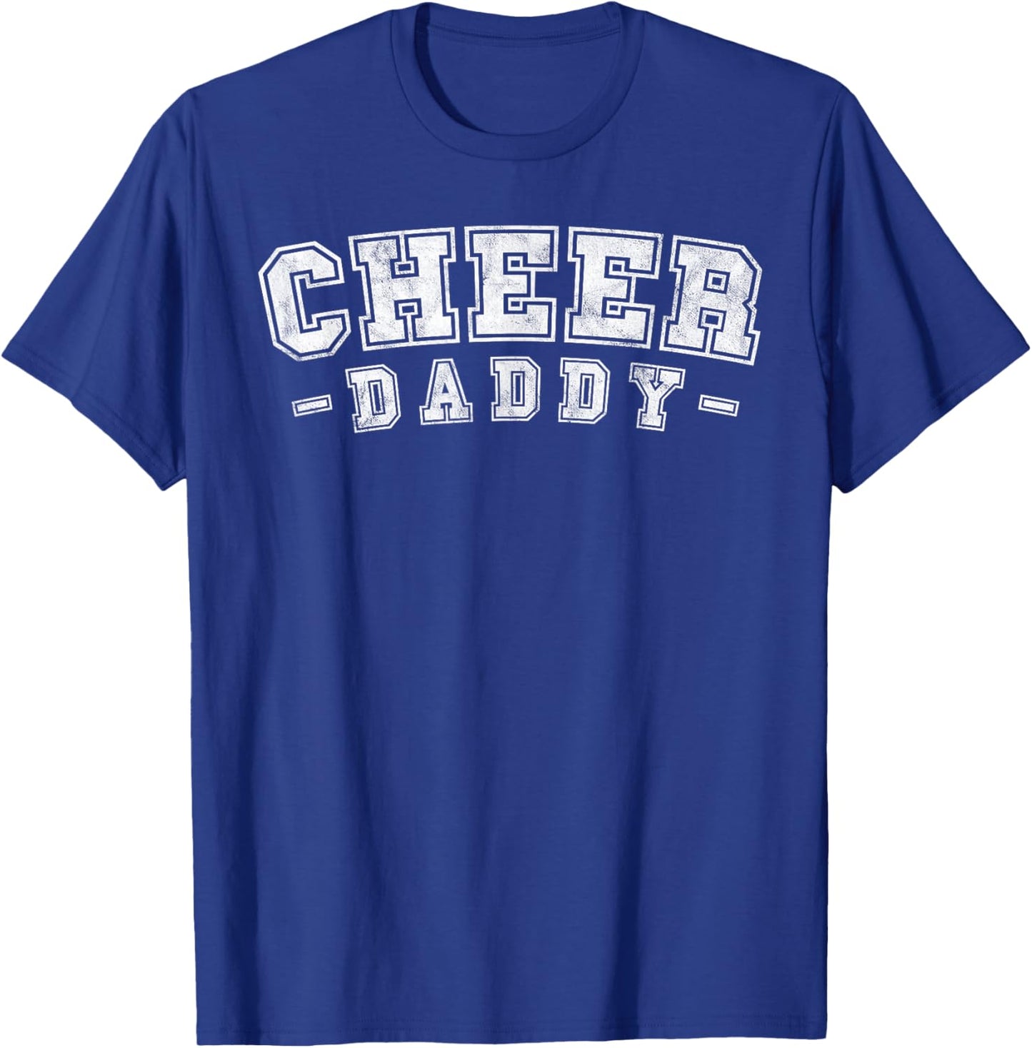 Loud Proud Cheer dad daddy Cheerleading father's day men T-Shirt - T-Shirt | Royal