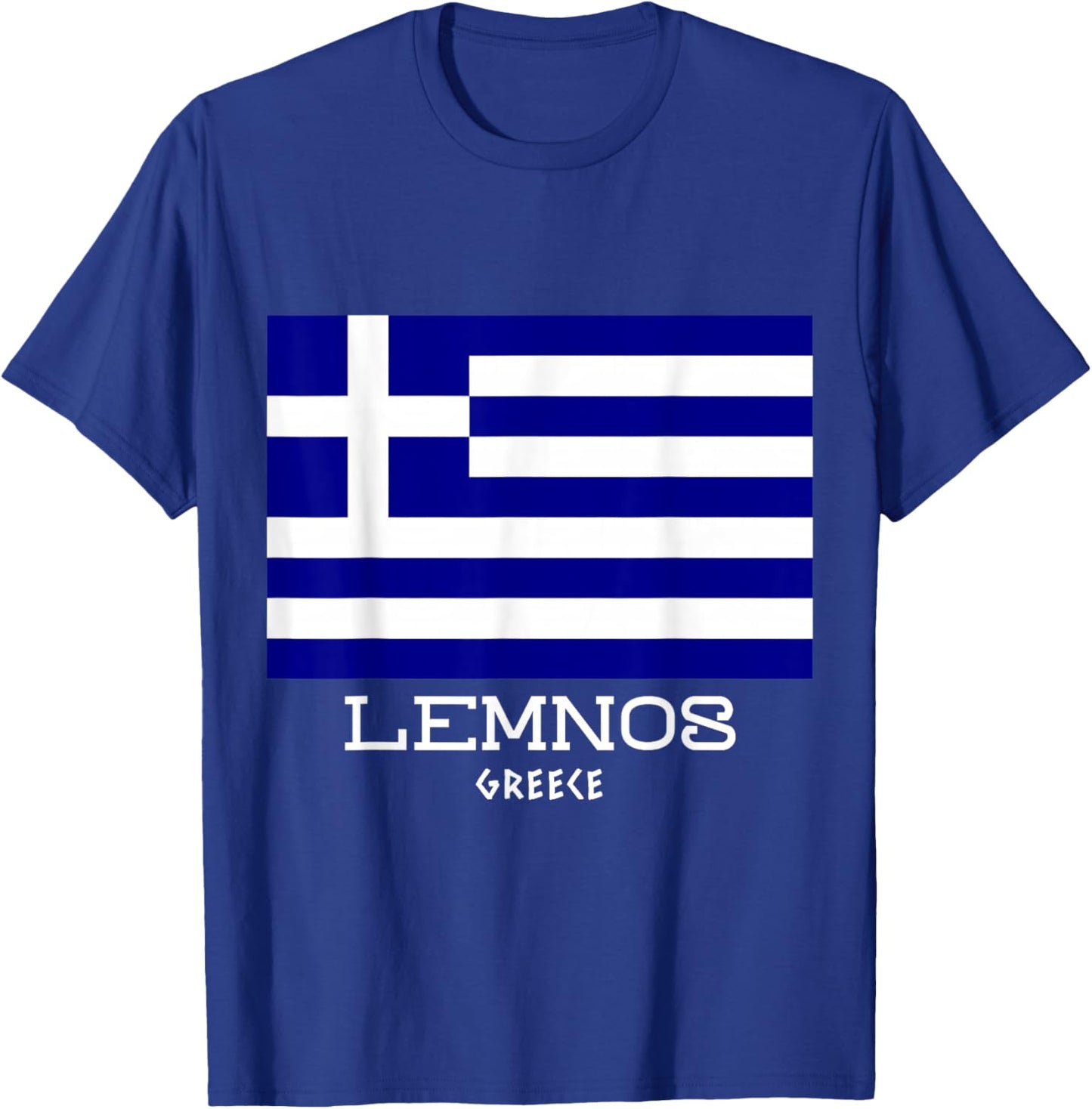 Lemnos Greece Limnos Greek Island Hellas Vacation Souvenir T-Shirt - T-Shirt | Royal
