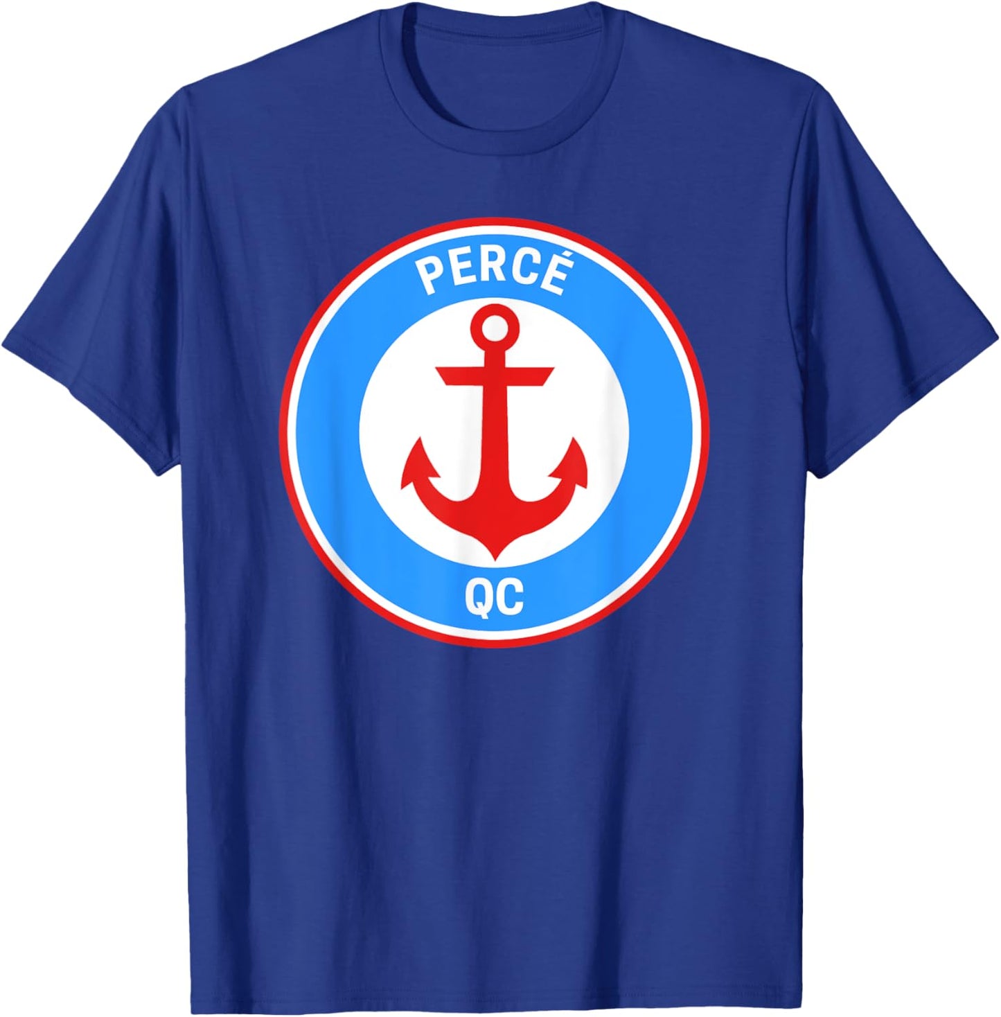 Vintage Perce Quebec T-Shirt - T-Shirt | Royal