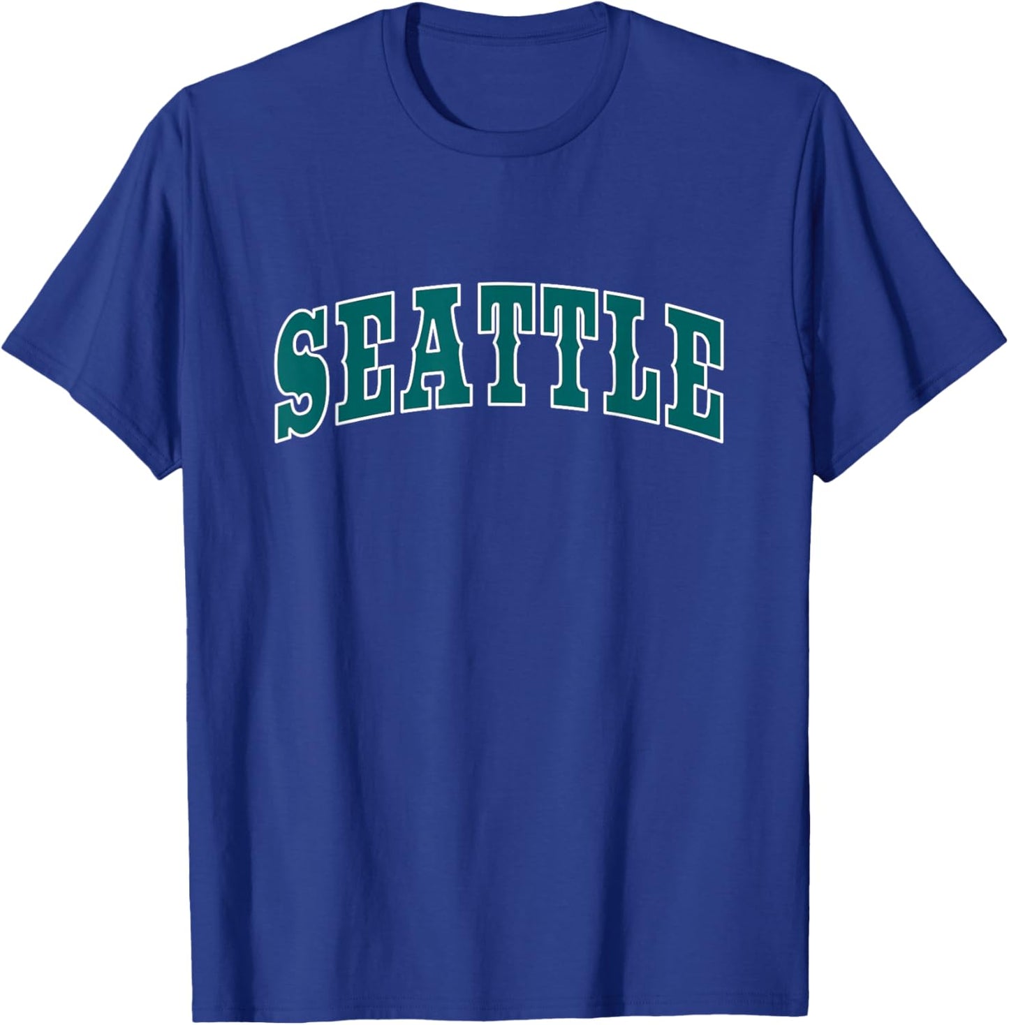 SEATTLE - Throwback Design - Classic T-Shirt - T-Shirt | Royal