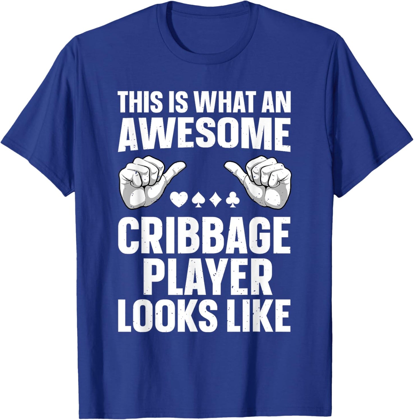 Cribbage Art Women Cribbage Board Cribbage Players T-Shirt - T-Shirt | Royal