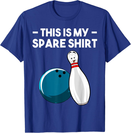 Cool Bowling Novelty Women Bowling Team Gag Bowler T-Shirt - T-Shirt | Royal