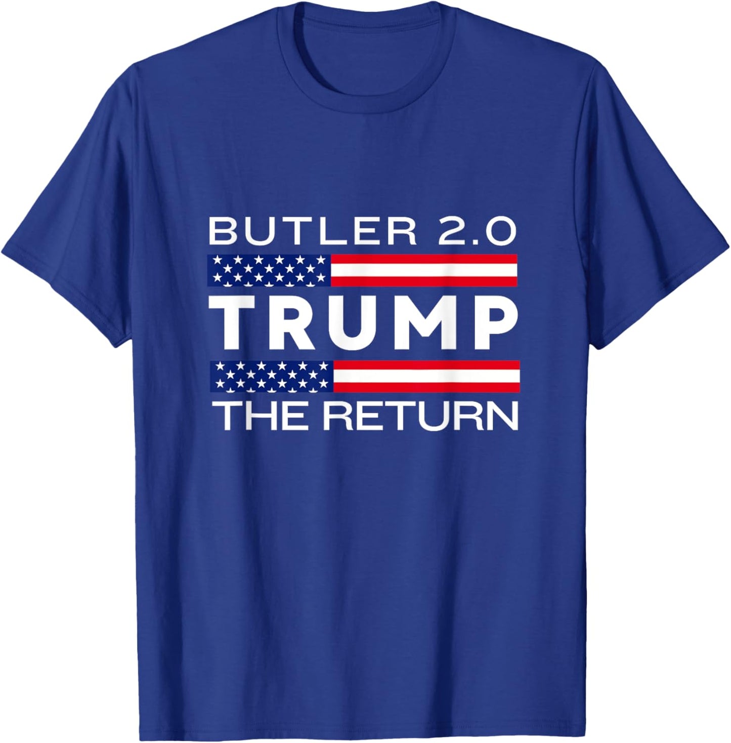 Trump Returns Butler Rally Fight Trump Elon Butler Rally 2.0 T-Shirt - T-Shirt | Royal