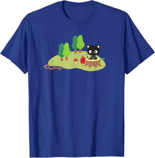 Chococat Camp T-Shirt - T-Shirt | Royal