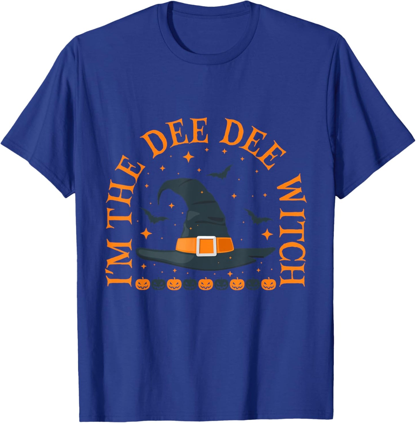 Im the Dee Dee Witch Shirt Halloween Matching Group Costume T-Shirt - T-Shirt | Royal