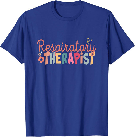 Respiratory Therapist Nurse Respiratory Therapy RT Nurse T-Shirt - T-Shirt | Royal