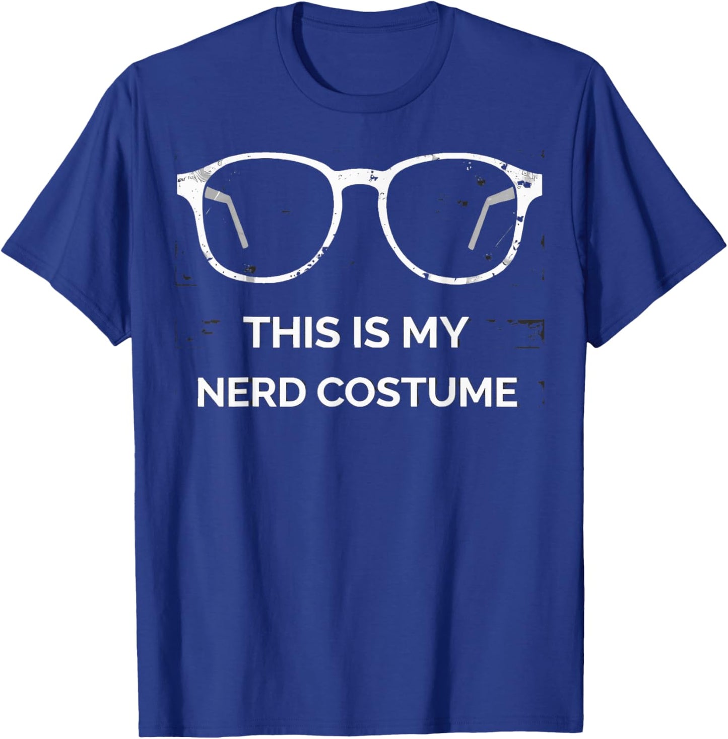 Tech Nerd Humor Nerdy Halloween Nerd This Is My Nerd Costume T-Shirt - T-Shirt | Royal