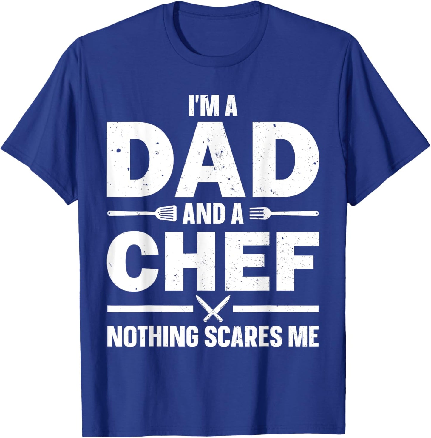 Best Chef Gift Culinary Cook Accessories & Stuff Chef Dad Art Father Male Cooking Lover Kitchen Chef T-Shirt - T-Shirt | Royal