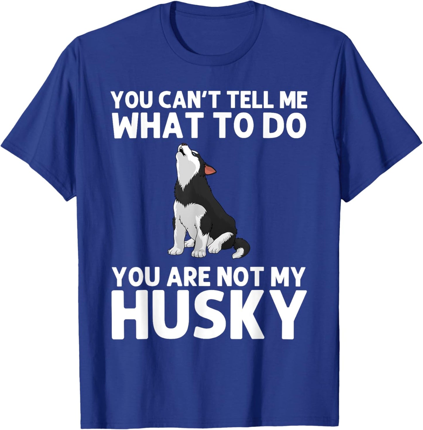 Husky Design Women Siberian Husky Dog Husky Lover T-Shirt - T-Shirt | Royal