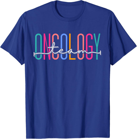 Oncology Teams Staff Crews Medical Physician Assistant Nurse T-Shirt - T-Shirt | Royal