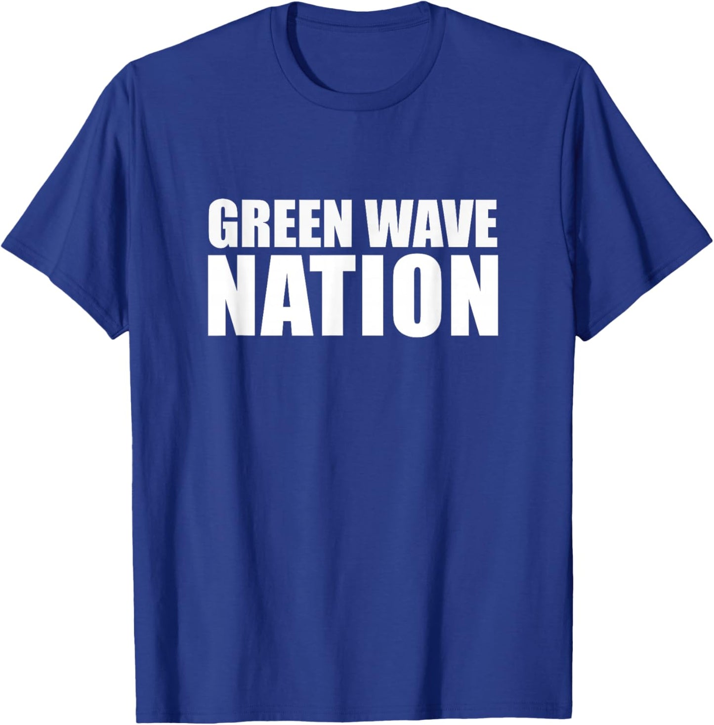 West Point Green Wave Nation HS T-Shirt - T-Shirt | Royal
