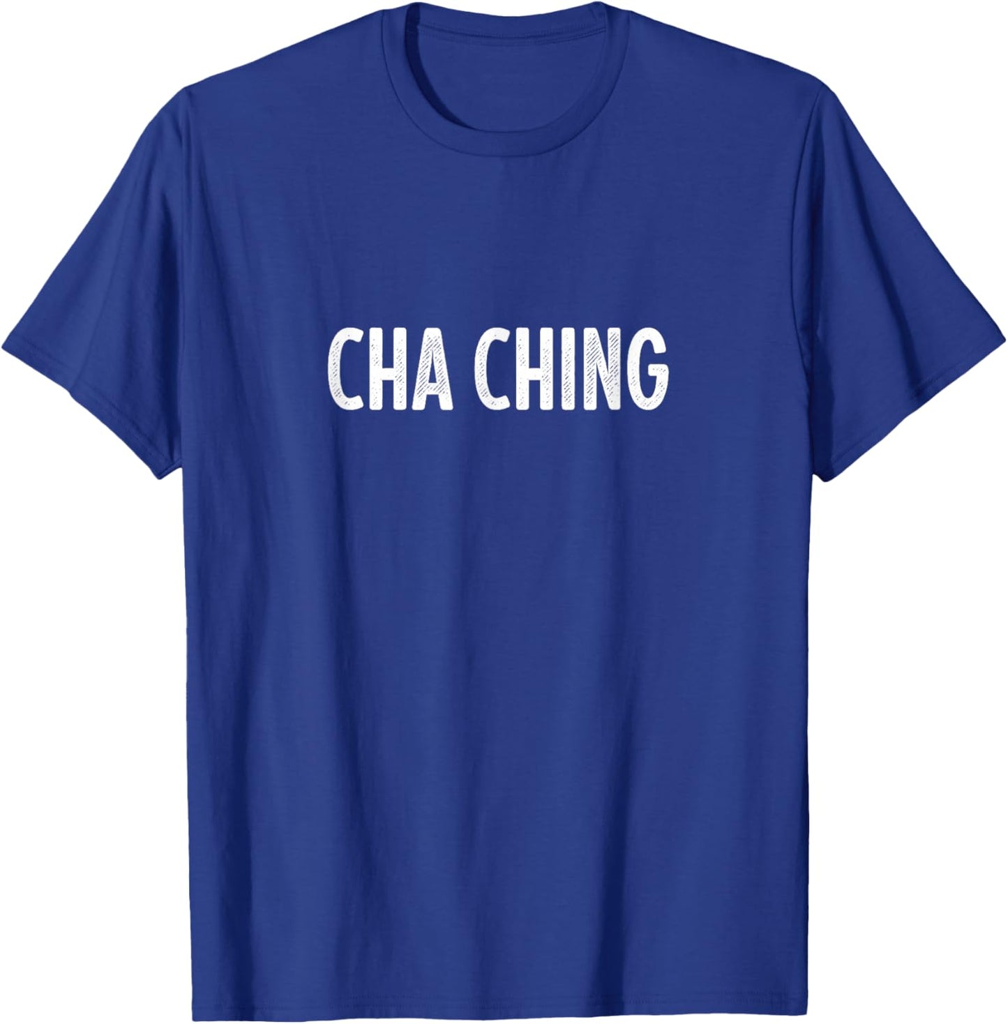 Cha Ching - Vintage Style T-Shirt - T-Shirt | Royal