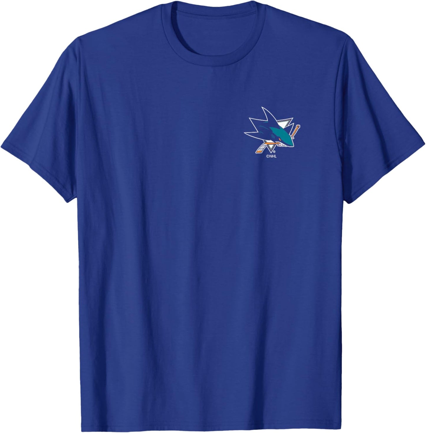 San Jose Sharks Support Black Officially Licensed T-Shirt - T-Shirt | Royal