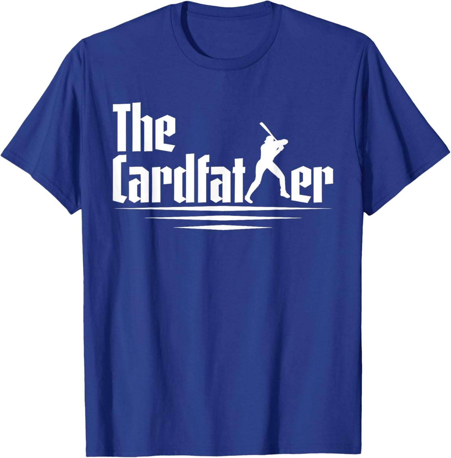 The Cardfather For Baseball Card Collector T-Shirt - T-Shirt | Royal