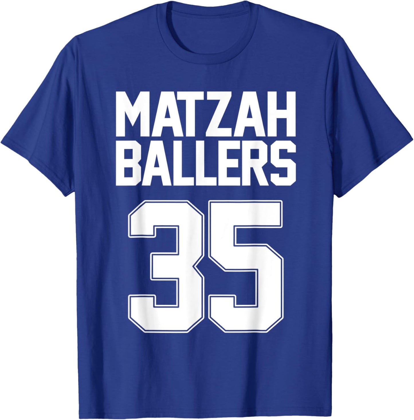 Matzah Baller 3 Funny Jewish Basketball Team Matzo Balls T-Shirt - T-Shirt | Royal