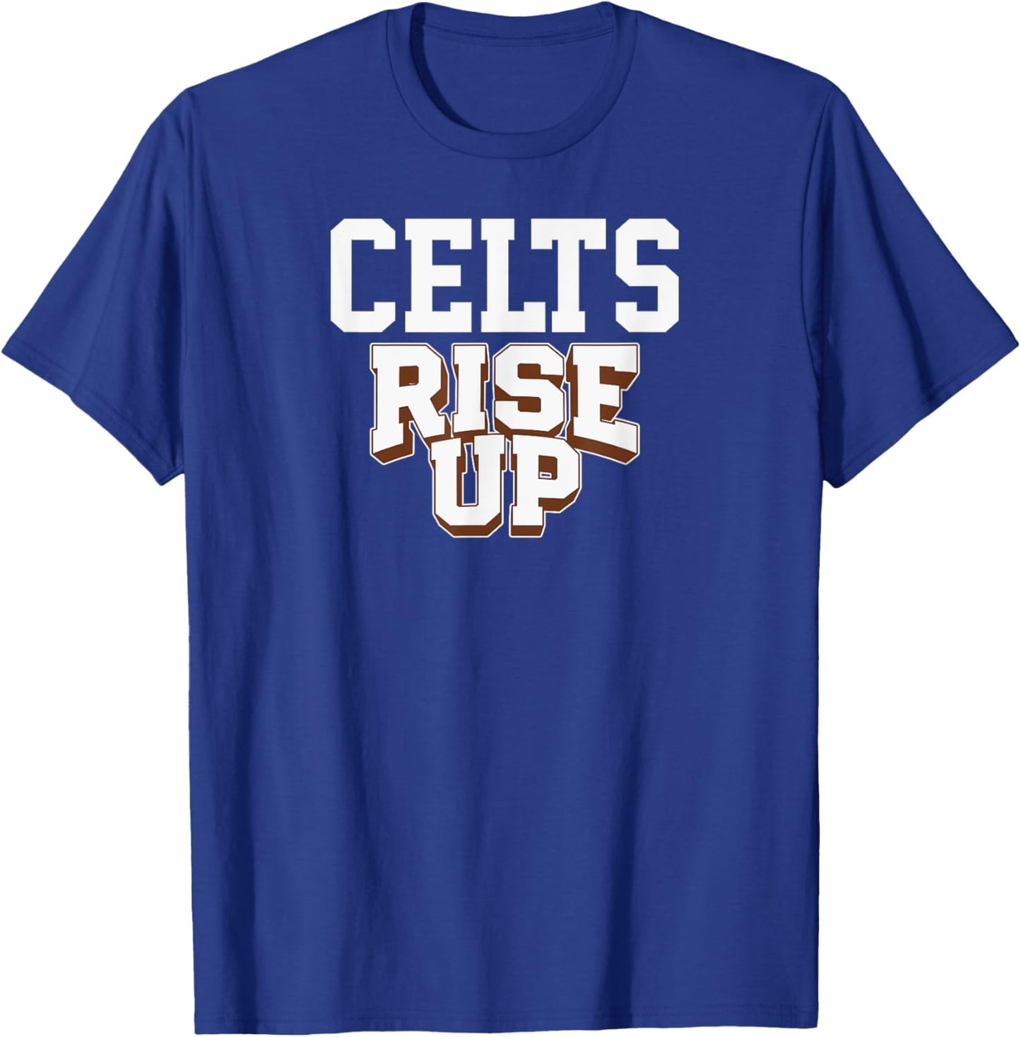Crespi Carmelite Celts Rise Up HS T-Shirt - T-Shirt | Royal