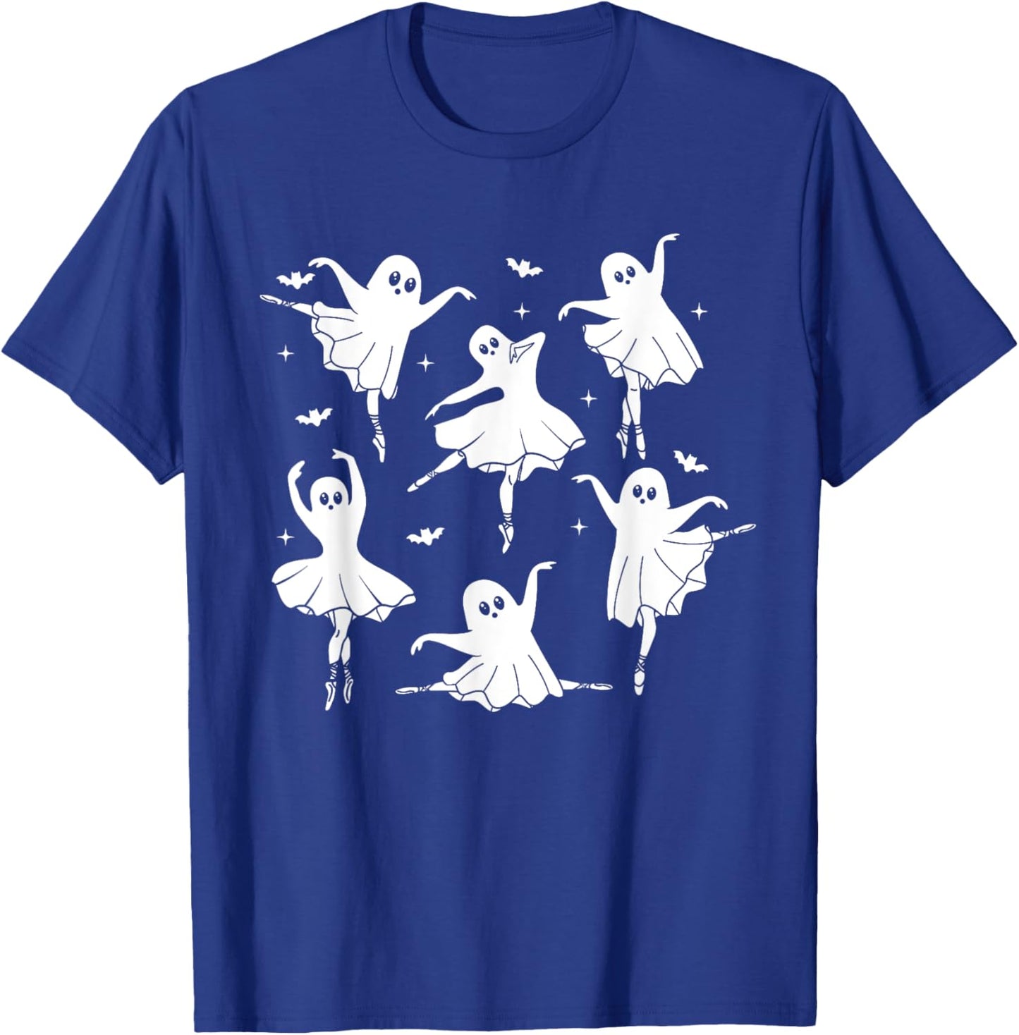Funny Halloween Ghost Shirt For Dance Teacher Ballet Dancer T-Shirt - T-Shirt | Royal