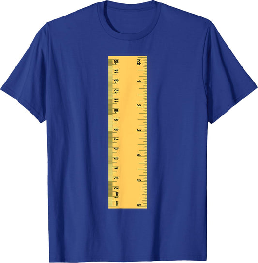 Ruler Glue Bottle Funny School Supply Halloween Costume Idea T-Shirt - T-Shirt | Royal