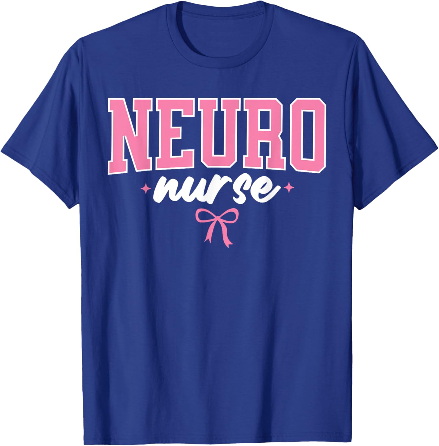 Neuro Nurse Brain Neuroscience Neuro ICU Nursing T-Shirt - T-Shirt | Royal