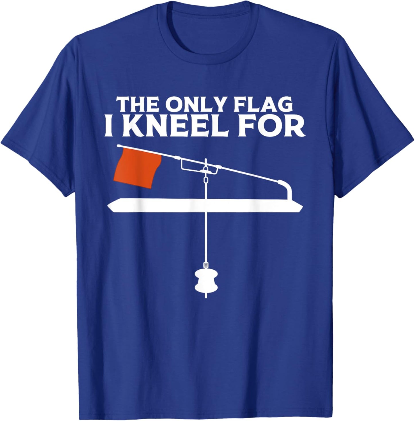 Funny Ice Fishing Art Women Ice Fishing Lover T-Shirt - T-Shirt | Royal