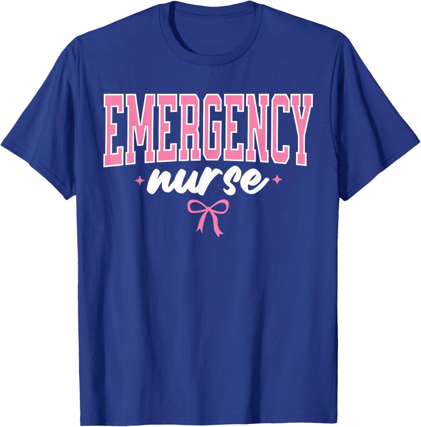 Emergency Department Nurse Er Nurse Room Tech Women Cute T-Shirt - T-Shirt | Royal