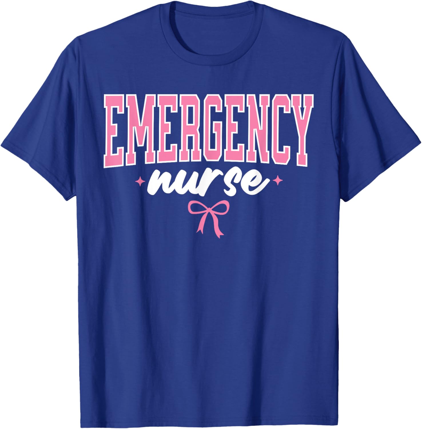 Emergency Department Nurse Er Nurse Room Tech Women Cute T-Shirt - T-Shirt | Royal