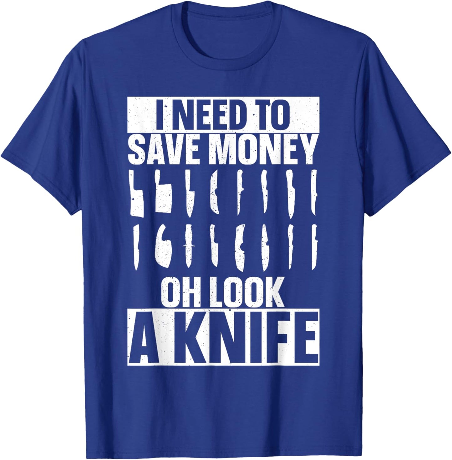 Funny Knife Collector Art Women Pocket Knife Lover T-Shirt - T-Shirt | Royal