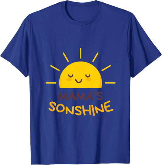 Kids You Are My Sonshine Mommy And Me Toddler Mom Matching Boy T-Shirt - T-Shirt | Royal