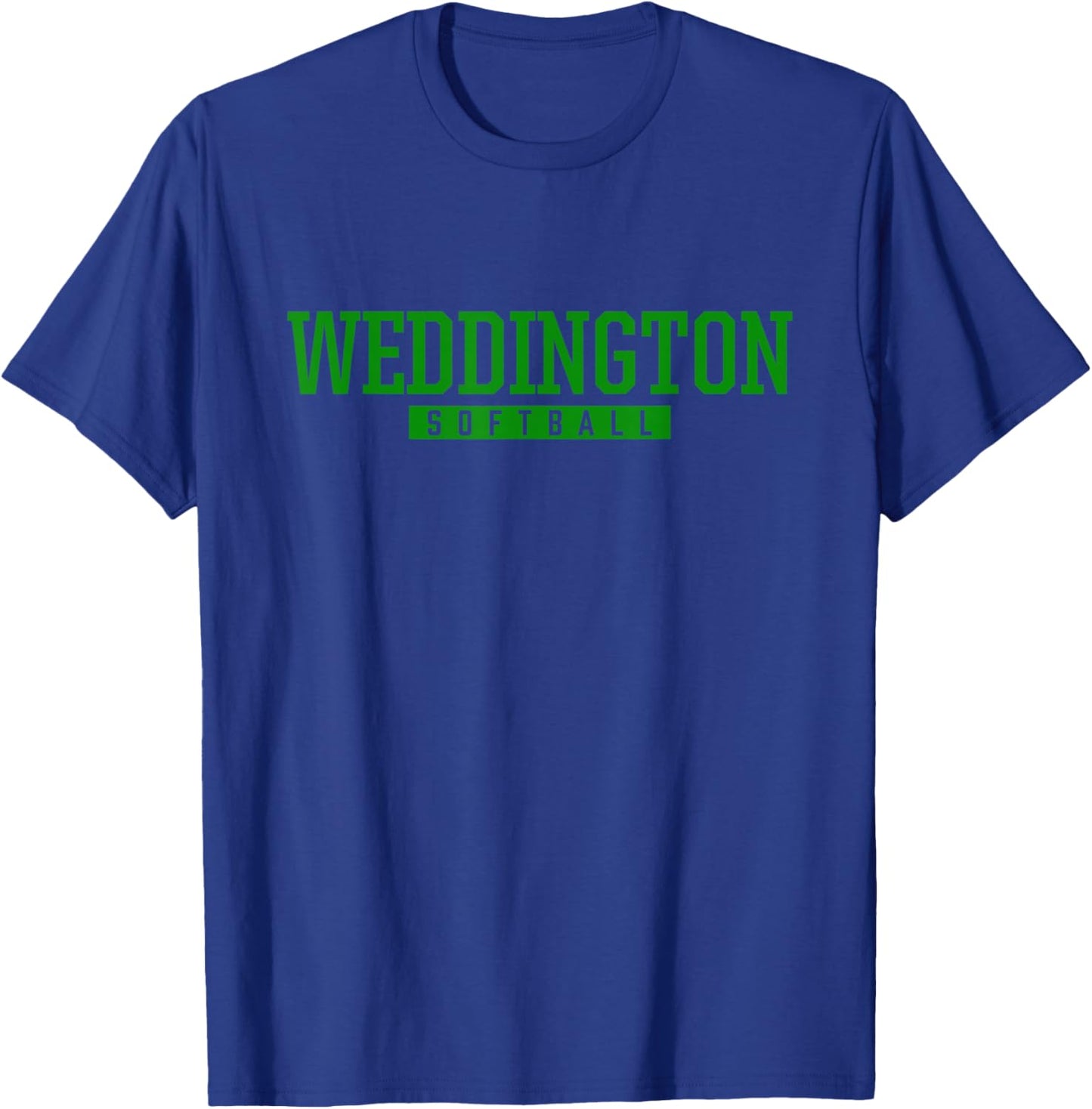 Weddington High School Softball T-Shirt - T-Shirt | Royal